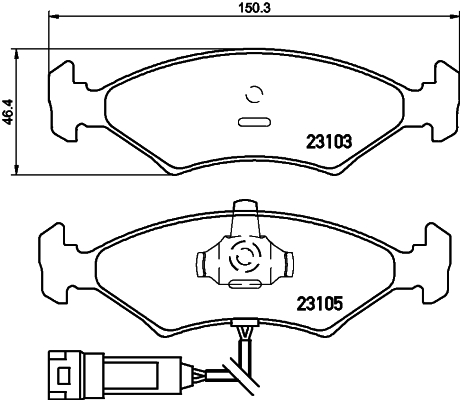 Mintex Remblokset MDB2110