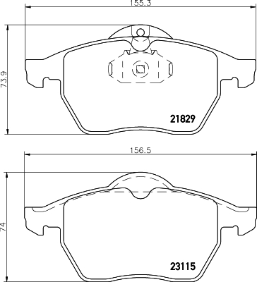 Mintex Remblokset MDB1813