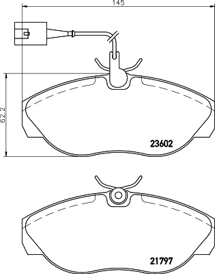 Mintex Remblokset MDB2157