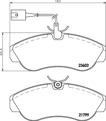 Mintex Remblokset MDB2158