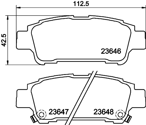 Mintex Remblokset MDB2115