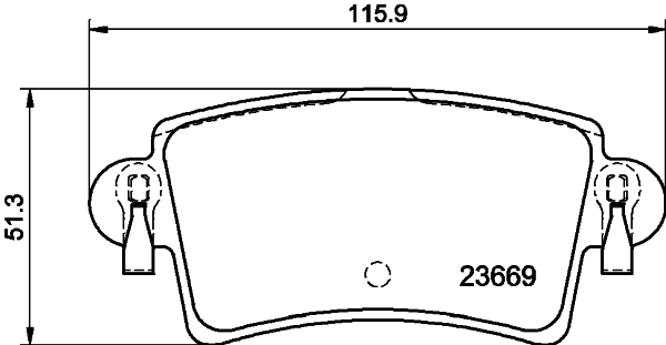 Mintex Remblokset MDB2269