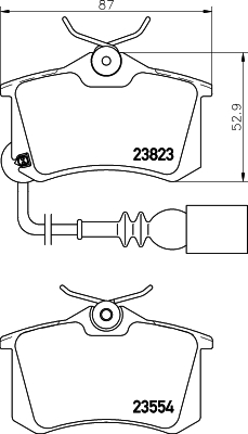 Mintex Remblokset MDB2566