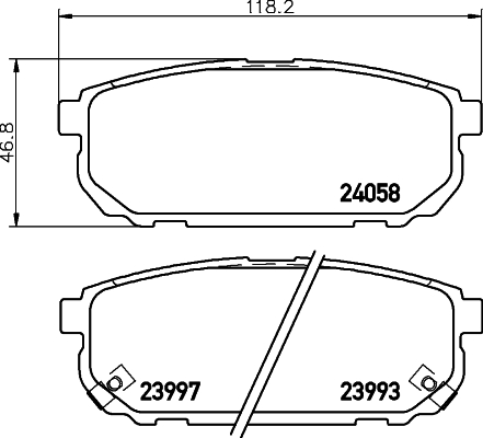 Mintex Remblokset MDB2590