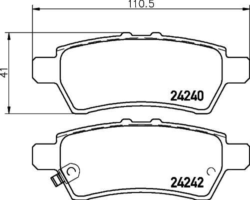 Mintex Remblokset MDB2716