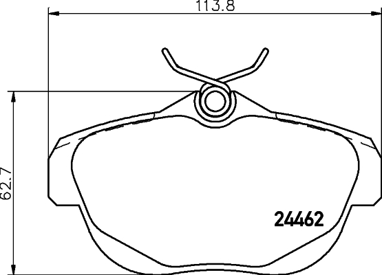 Mintex Remblokset MDB2858