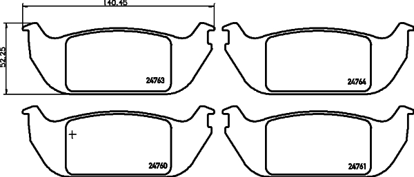 Mintex Remblokset MDB2536