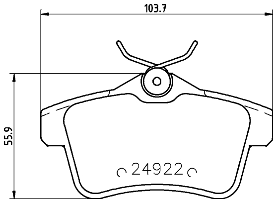 Mintex Remblokset MDB3023