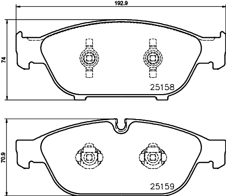 Mintex Remblokset MDB3192