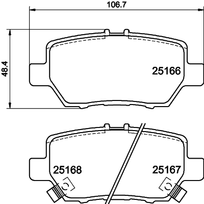 Mintex Remblokset MDB3169