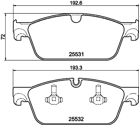 Mintex Remblokset MDB3268