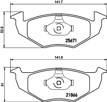 Mintex Remblokset MDB3285