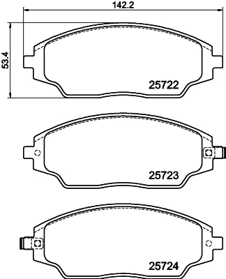 Mintex Remblokset MDB3733