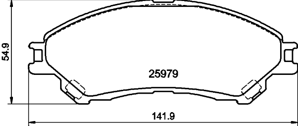 Mintex Remblokset MDB3427