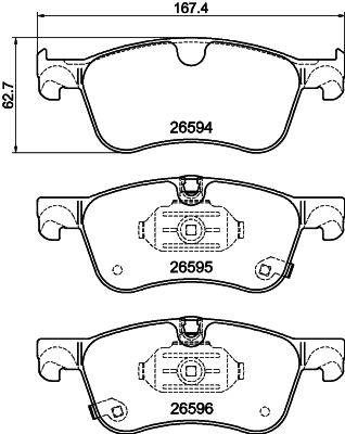 Mintex Remblokset MDB3553