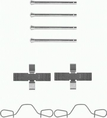 Mintex Rem montageset MBA982