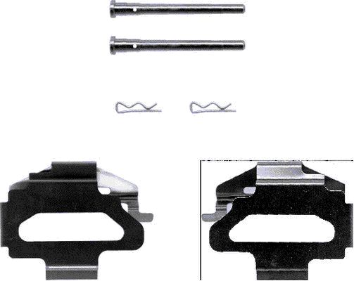 Mintex Rem montageset MBA1141