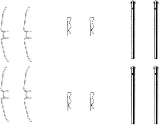 Mintex Rem montageset MBA901