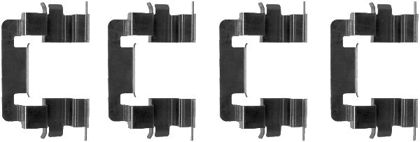 Mintex Rem montageset MBA1278
