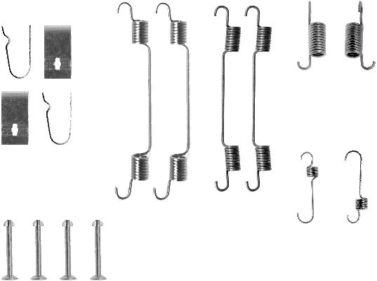 Mintex Rem montageset MBA722