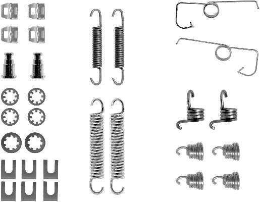 Mintex Rem montageset MBA644