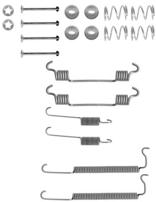 Mintex Rem montageset MBA849