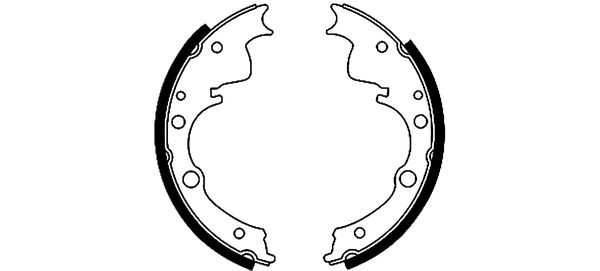 Mintex Remschoen set MLR69