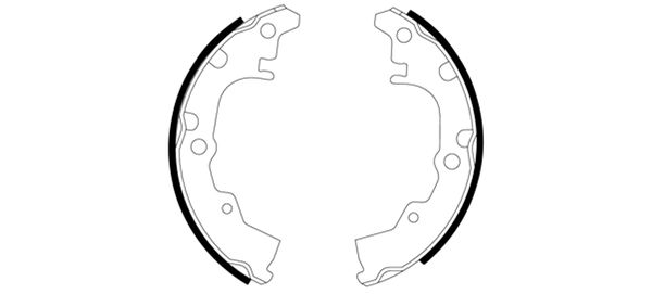 Mintex Remschoen set MFR198