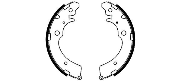 Mintex Remschoen set MFR376