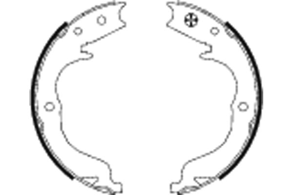 Mintex Remschoen set MFR621