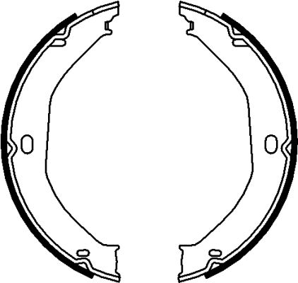 Mintex Remschoen set MFR709