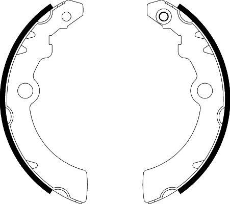Mintex Remschoen set MFR652