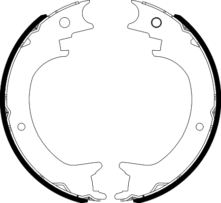 Mintex Remschoen set MFR754