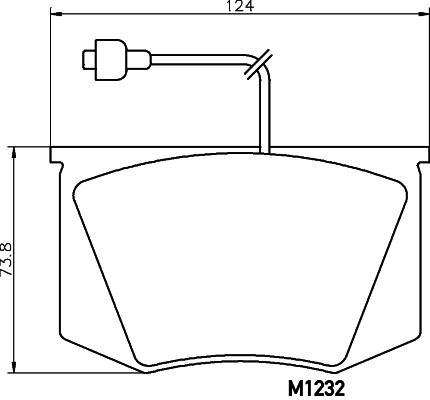 Mintex Remblokset MDB1232