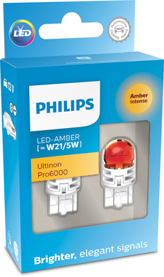 Philips Gloeilamp, knipper-/breedtelicht 11066AU60X2