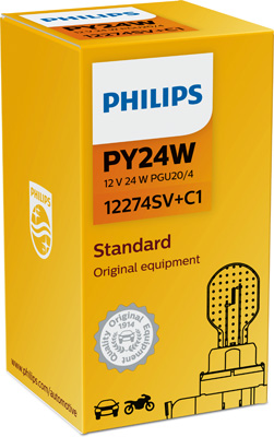 Philips Gloeilamp, knipper-/breedtelicht 12274SV+C1