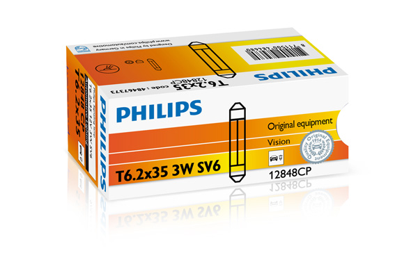 Philips Gloeilamp, kofferruimteverlichting 12848CP