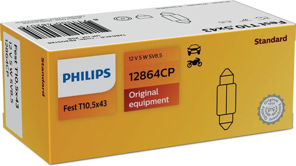 Philips Gloeilamp, kofferruimteverlichting 12864CP