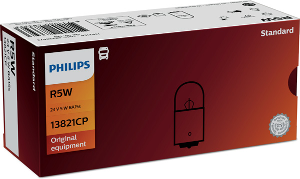 Philips Gloeilamp, parkeer- / begrenzingslicht 13821CP