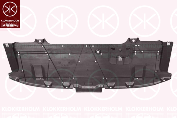 Klokkerholm Motorbescherm plaat 3481795