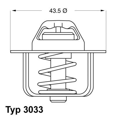 Wahler Thermostaat 3033.78D