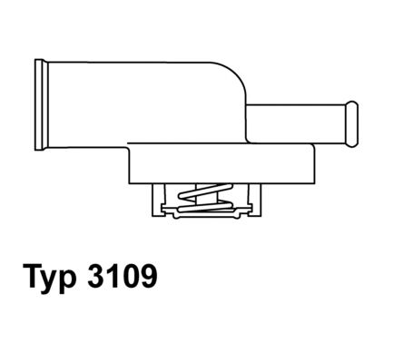 Wahler Thermostaat 3109.82D