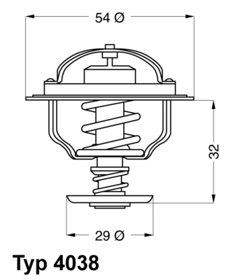 Wahler Thermostaat 4038.65D