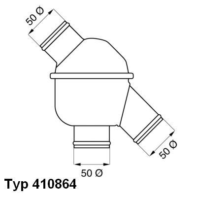 Wahler Thermostaat 410864.71D0