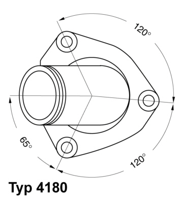 Wahler Thermostaat 4180.82D