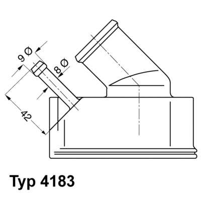 Wahler Thermostaat 4183.92D