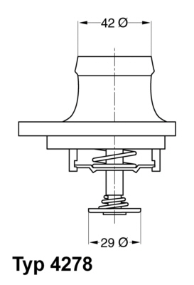 Wahler Thermostaat 4278.80D