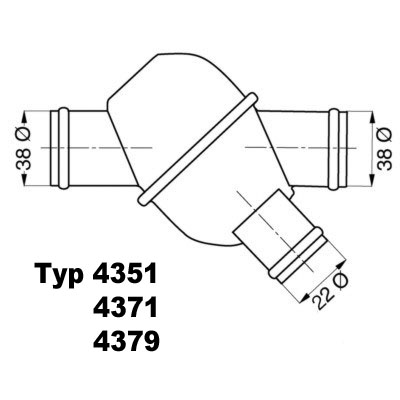 Wahler Thermostaat 4371.80