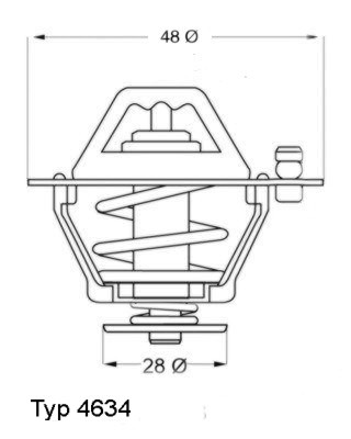 Wahler Thermostaat 4634.76