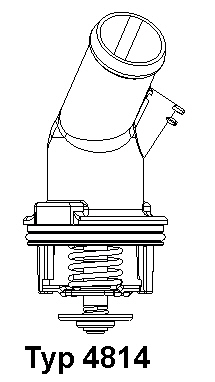 Wahler Thermostaat 4814.92D